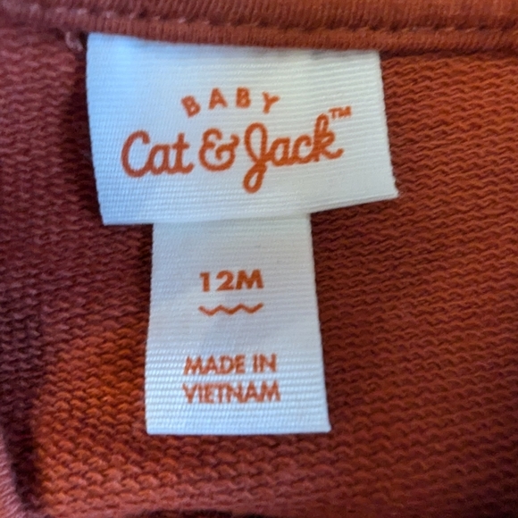 Cat & Jack cotton Rainbow 2 piece Outfit, Sz 12 months NWT - Picture 6 of 9